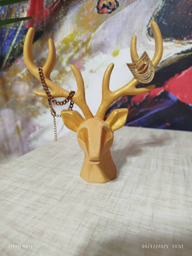 استند جواهرات و اکسسوری رومیزی طرح گوزن کد 663